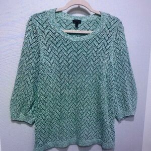 Green Knit Sweater